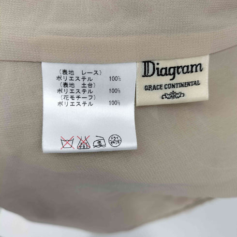 ダイアグラム Diagram レース切替 ジャケット レディース JPN:36